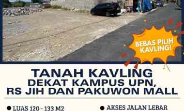 Tanah Kavling dekat Kampus Upn, Rs Jih dan Pakuwon Mall Yogyakarta