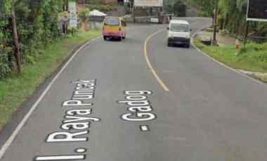 Dijual Kavling jl.Raya Puncak-Gadog,Ciloto,Cipanas,Puncak,Jawa Barat