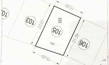 Dijual Tanah Kavling di Taman Dayu Golf View