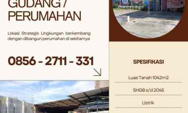 Tanah Kedungmundu Raya Cocok untuk Perumahan Gudang Kuliner