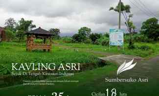 Kavling Sumbersuko Asri DP Ringan hanya 25jt, Bonus Sepeda Listrik Gra