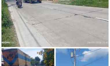 Tanah Industri Kering 2389m2 Muka 19 meter Klaten 1,2jt/m2