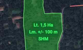 Dijual Tanah Komersil 1,5 Ha Setu Kab. Bekasi