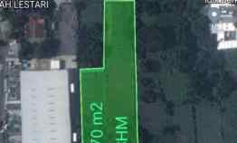 Tanah Dijual di Jl. Mt. haryono setu kab. bekasi