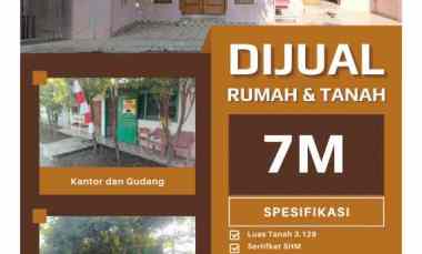 Dijual Tanah Bangunan Strategis - SHM, Lokasi Tambun Selatan