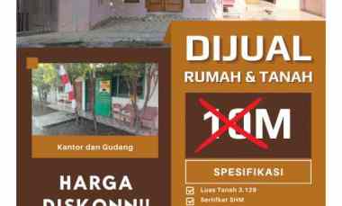 Dijual Tanah Bangunan Strategis - SHM, Lokasi Tambun Selatan