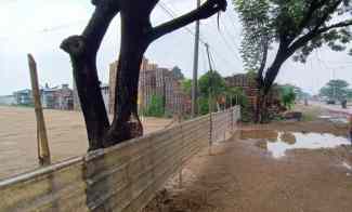 Lahan Siap Pakai, Nol Jalan Bypass Krian, Lokasi sudah Urug, Hadap Utara