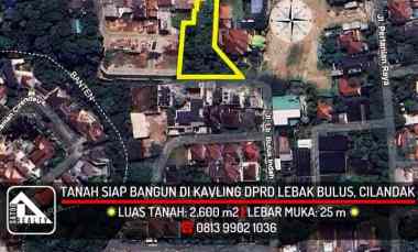 dijual tanah lebak bulus jakarta selatan
