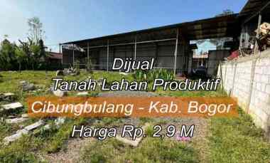 Dijual Segera Tanah Lahan Produktif untuk Gudang Ada Kolam