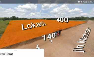 Dijual Tanah Siap Bangun Lokasi Jln. Madusari. Ukuran Luas 62.300 m2