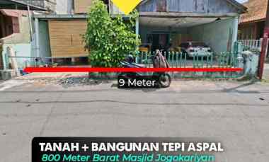 Tanah Hook Tepi Aspal di Suryodiningratan, Mantrijeron, Kota Jogja 8