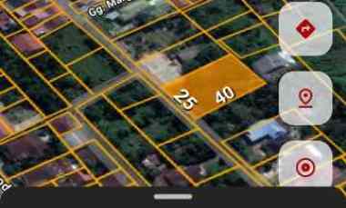 Dijual Tanah Siap Bangun Luas 25 X 40 m2 Lokasi Sui Jawi Suwignyo
