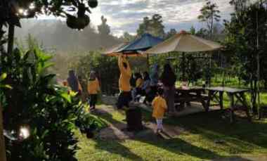 Jual Tanah Kebon Produktif Bonus Villa di Maribaya Lembang