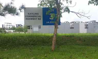 Kavling Komersial Midwest Bsd Pinggir Jalan Boulevard Row 42Meter