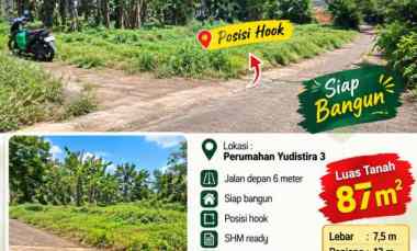 Tanah Kavling Istimewa Posisi Hook Shm Ready Siap Bangun