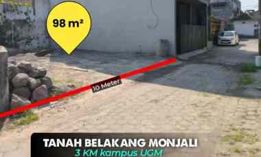 Jarang Ada Tanah di jl. Kaliurang km 6 Mepet Ringroad 3 km Kampus Ug