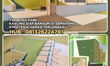 Tambora Park Kavling Siap Bangun di Semarang. Strategis Harga Murah