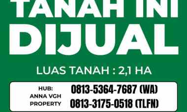 Jual Tanah Industri Strategis di Area Padangasri Kab Mojokerto