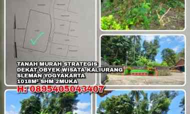 Tanah Murah Strategis dekat Obyek Wisata Kaliurang Sleman Yogyakarta
