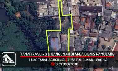 Tanah Dijual di Pamulang Timur, Tangerang Selatan