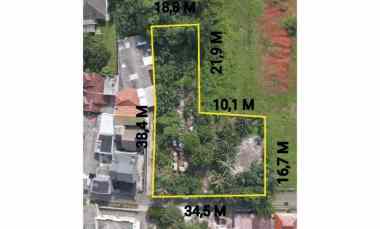 Tanah Luas di Pancoran Depok Cocok untuk Kantor Gudang Shm