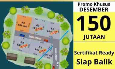 Tanah Siap Balik Nama di Sleman Utara dekat Jalan Boyong