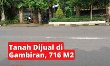 Tanah Dijual Jogja Gambiran Pandeyan dekat Xt Square Cocok untuk Hotel