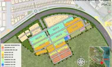 Kavling Pantai Bukit Villa PIK2 Best Price Ukuran 10x35 dan 15x30