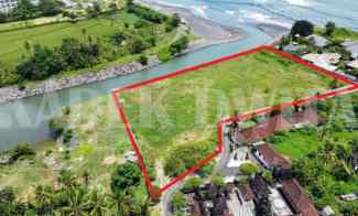 Dijual Tanah Los Sungai View Laut dan Sawah Pantai Cucukan dekat Keramas