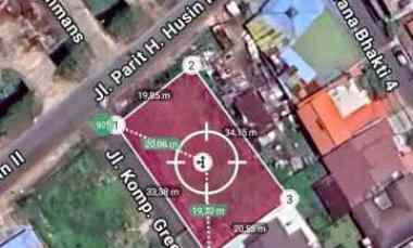 Tanah Kavling Ruko Tepi Jalan Utama Paris 2. Ukuran 20 X 35. L