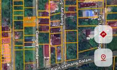 Dijual Tanah Siap Bangun Lokasi Jln.Parit Demang dalam, Gang Timda