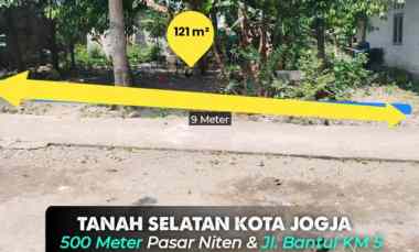 Tanah Murah Tirtonirmolo Selatan Ringroad Jogja 500 meter jl.bantul