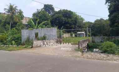 Tanah 1792 SHM Pinggir Jalan Raya Pasir Putih Sawangan -Rn