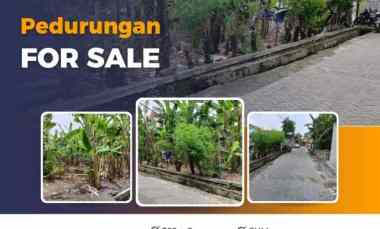 Tanah Pedurungan Cocok untuk Dibuat Rumah / Kos Eksklusif