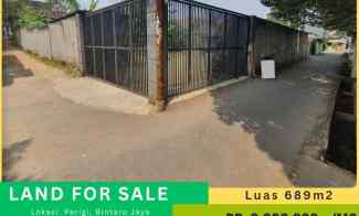 Tanah Kavling Siap Bangun 698m2 dekat Emerald Bintaro Sekt. 9