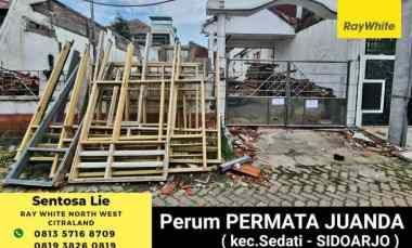 Tanah Permata Juanda Sedati Sidoarjo - SHM - Row Jalan 3 Mobil