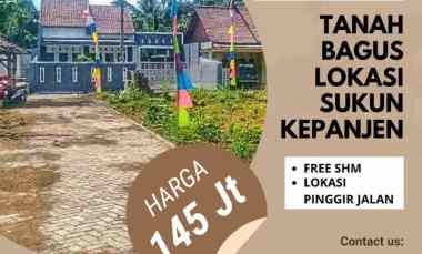 Tanah Dijual di Sukun Kepanjen Malang