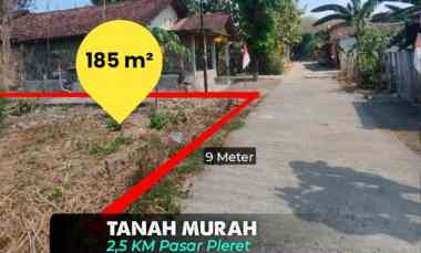 dijual tanah pleret