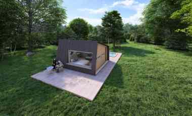 Investasi Cabin Glamping di Wisata Viral Full Furniture