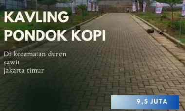 dijual tanah pondok kopi