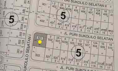Unit Paling Langka Kavling Hook Puri Galaxy Lotus Garden dekat Merr