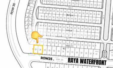 2 Kavling Jejer Citraland Raya Waterfront Row 25 meter dekat Ciputra
