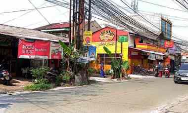 Tanah Komersil Bonus 6 Kontrakan dan 2 Kios di Rempoa Tang Sel