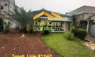 Tanah Murah 823m2 Rempoa, Ciputat. SHM, Akses Lebar. Rp. 4,2 M