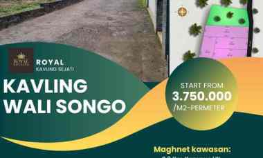 Kavling hanya 3 menit ke Sd Islam Al Alzhar di Ngaglik Sleman Yogya