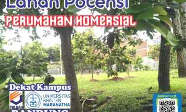 Lahan Potensi untuk Rumah Komersial Strategis dekat ToL Pasteur 2