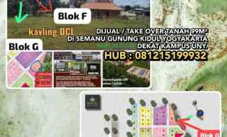 Dijual / Take Over Tanah Pekarangan 99m di Semanu Gunung Kidul Diy
