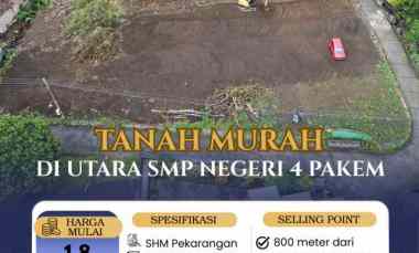 Tanah Kavling Murah di Utara Rs Panti Nugroho dan Smpn 4 Pakem
