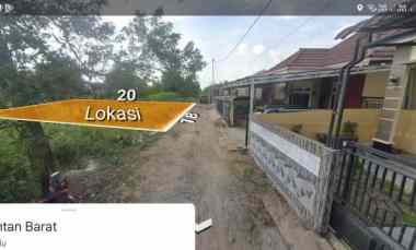 Dijual Tanah jl Sungai Raya dalam Komplek Spk Blok Grand Sofi