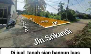 Tanah Siap Bangun Lokasi Serdam Jln.Srikandi Hook Gang Sekura